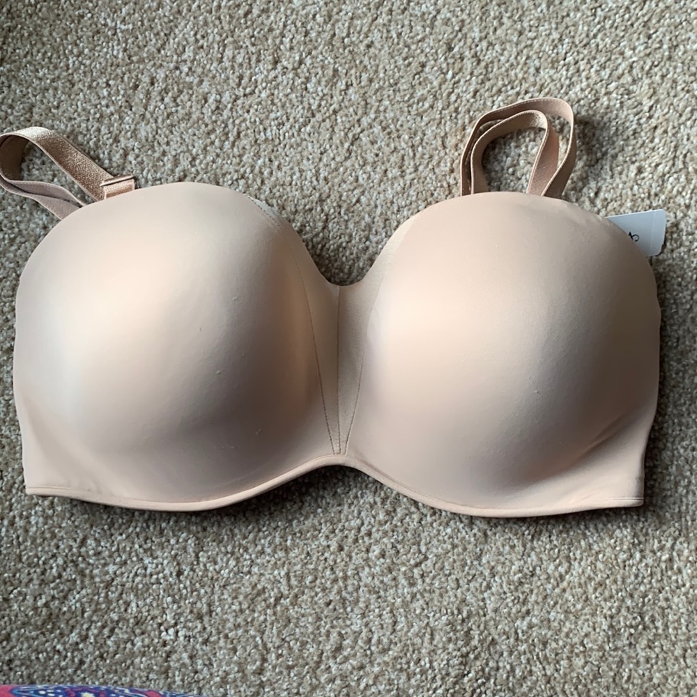 NWT Soma Starlet Strapless Bra Size 38DDD/38F Warm Amber